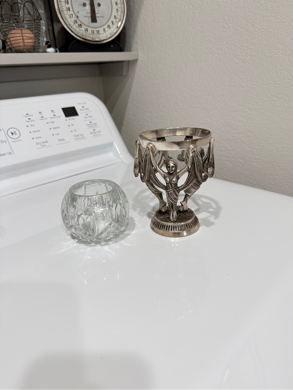 Ornate Silver “Thread of Life” Votive Holder – Zeus & The Fates - Picture 14 of 17